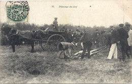 Delcampe - CPA Rambouillet Dépeçage Du Cerf - Rambouillet