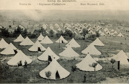 CAMP DE VALDAHON TENTES DU REGIMENT D'INFANTERIE 1910 - Other & Unclassified