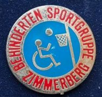 BEHINDERTEN SPORTGRUPPE - ZIMMERBERG - BASKETBALL EN FAUTEUIL ROULANT - HANDIBASKET - SUISSE - SCHWEIZ - SVIZZERA - (29) - Basketbal