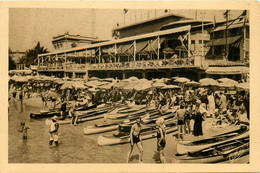 Antibes * Juan Les Pins * Vue Sur Le Casino Et La Plage * Kursaal * Les Canoës - Juan-les-Pins