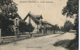 FLAGNAC CRUCIFIX ROUTE NATIONALE 1924 - Autres & Non Classés