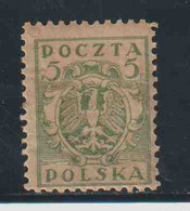 POLOGNE  (Y&T) 1919 - N°148    * Pologne Du Nord*   5f  (neuf/new) - Nuevos