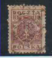 POLOGNE  (Y&T) 1919 - N°149    * Pologne Du Nord*   10f  (oblit) - Usati