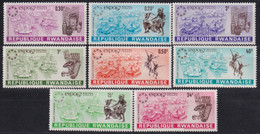 F-EX31780 RWANDA MNH 1967 CANADA MONTREAL ART ETHNIC WARRIOR & PAVILION. - 1967 – Montréal (Canada)