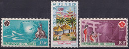 F-EX31773 NIGER MNH 1970 JAPAN OSAKA WORLD EXPO ART PAVILION ARCHITECTURE. - 1970 – Osaka (Japan)