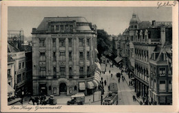 ! Alte Ansichtskarte Aus Den Haag , Groenmarkt, Tram - Den Haag ('s-Gravenhage)