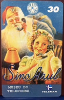 Phone Card Manufactured By Telemar In 1999 - Art Made By Edson Vieira Pinheiro - Arservo Do Museu Do Telemar Telemar - R - Weihnachten