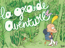 Delcampe - Carte Postale ZEP Titeuf La Grande Aventure Editions Glénat 2021 - Ansichtskarten