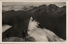 ! Alte Ansichtskarte Schweiz, Alpen, Am Nadelhorn, Wallis, Bergsteiger, 1932 - VS Valais