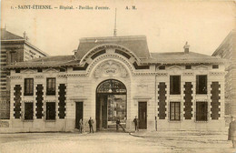 St étienne * Façade De L'hôpital * Le Pavillon D'entrée * Hospices Civils - Saint Etienne