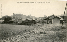 70 - Jussey - Gare Du Tramway - Arrivée Du Train De Gray - Jussey