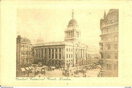 CPA / CARTE DE LONDRES DE 1911-  CENTRAL CRIMINAL COURT, LONDON - Altri