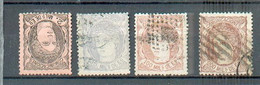 M 239 - ESPAGNE - YT 103 (*) - 106a-108-109  ° Obli - Used Stamps