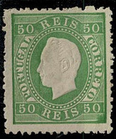 Portugal, 1870/6, # 41 Dent. 12 3/4, Tipo I, MNG - Ongebruikt