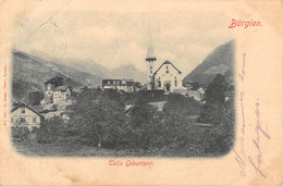 CPA SUISSE BURGLEN TELLS GEBURTSORT - Bürglen