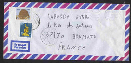 Egypte 2003 Lettre -> France Pyramide Voir Scan - Covers & Documents