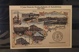 Deutschland, Ganzsache, Sonderstempel Aschaffenburg, Briefmarken-Ausstellung, Wertstempel BuS 60 Pf. - Cartoline Private - Usati