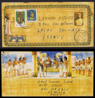 Egypte 2002 Lettre -> France Nefertari Egyptologie Egyptology Voir Scan - Storia Postale