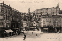 Bar Le Duc * Rue Rousseau Et Place Reggio * Magasin Au Bon Marché GERARDIN * Commerces - Bar Le Duc