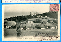 K118, Saint-Cergue, Environs De Morez - Jura, Précurseur, Pli Transversal, Circulée 1905 - Saint-Cergue