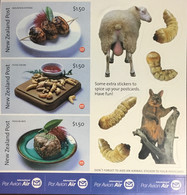 New Zealand 2004 Wild Food Festival Animals Insects Sheetlet MNH - Nuevos