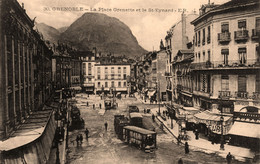 Grenoble * La Place Grenette Et Le St Eynard * Tramway Tram - Grenoble