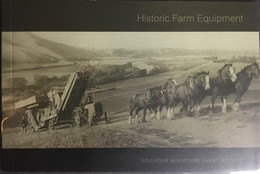 New Zealand 2004 Historic Farm Equipment Prestige Booklet MNH - Postzegelboekjes