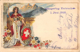 CPA SUISSE  DE LA SUISSE GAUFREE - Other & Unclassified