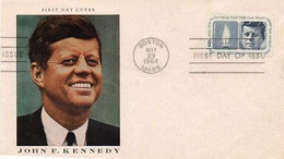 Premier Jour  John Kennedy  1964 - Cartes Souvenir