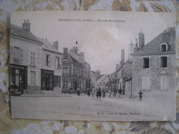 CPA.     HERBAULT.  Rue De Santhenay - Herbault