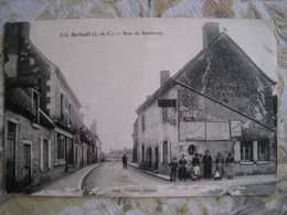 CPA.     HERBAULT.  Rue De Santhenay - Herbault