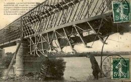 CATASTROPHES - Carte Postale De La Catastrophe ( Accident De Train ) Des Ponts De Cé En 1907 - L 116829 - Catastrofi