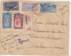 COTE DES SOMALIS : PA . " DJIBOUTI DAKAR " . DU 22/04/1932 . EQUIPAGE D'ESTAILLEUR . - Brieven En Documenten