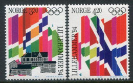 NORWAY 1992 Winter Olympic Games 1994, Lillehammer MNH / **.   Michel 1105-06 - Unused Stamps