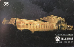 Phone Card Manufactured By Telebras In 1996 - Imperial Museum Night View - Installed On March 16, 1943 In The Old Palace - Culture