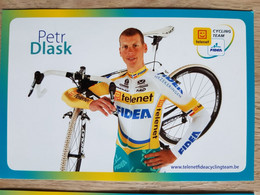 Kaart Petr Dlask - Telenet Fidea Cycling Team - 2010 - UCI - Belgium - Cyclisme