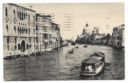 CPA   ITALIE VENIZE  Le Grand Canal Et L'Eglise Du Saint - Venetië (Venice)