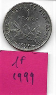 1 Franc   " Semeuse "  1994   SPL - 1 Franc