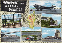 CPSM De L'Aéroport De BASTIA. - Bastia