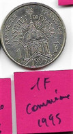1 Franc  Commémorative " Institut"  1995   SPL - 1 Franc