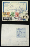 COLIS POSTAUX BULLETIN Avec Timbres SPECIMEN TB Cote 406€ - Covers & Documents