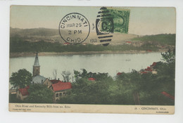 U.S.A. - CINCINNATI - Ohio River And Kentucky Hills From Mt. Echo - Cincinnati