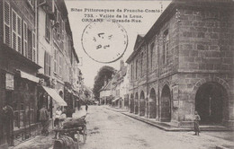 ORNANS (Doubs) - Grande-Rue. Edition CLB, N° 733. Circulée En 1929. Bon état. - Altri Comuni