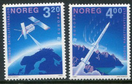 NORWAY 1991 Europa: Space Exploration MNH / **.   Michel 1062-63 - Nuovi