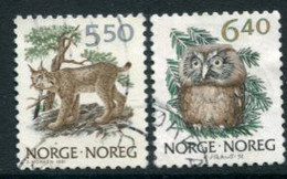 NORWAY 1991 Definitive: Fauna Used.   Michel 1059-60 - Usati