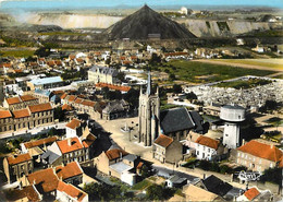 - Cpsm -ref-AB18- Pas De Calais - Fouquières Les Lens - Vue Generale Aerienne - Terril - Mines - - Aubigny En Artois