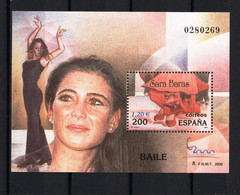 ESPANHA 2000- MNH (DANÇA - SARA BARAS)_ SPB0041 - Blocs & Hojas