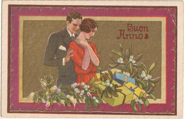 Cartolina Illustratore -BUON ANNO ED. DEGAMI 1939 ? Nuova - 1900-1949