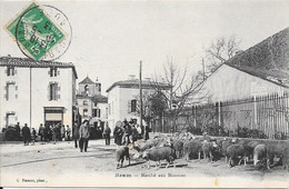 BRAM - Marché Aux Moutons - Bram