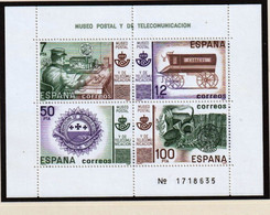 ESPANHA 1981- MNH (MUSEU POSTAL)_ SPB0013 - Blocs & Hojas